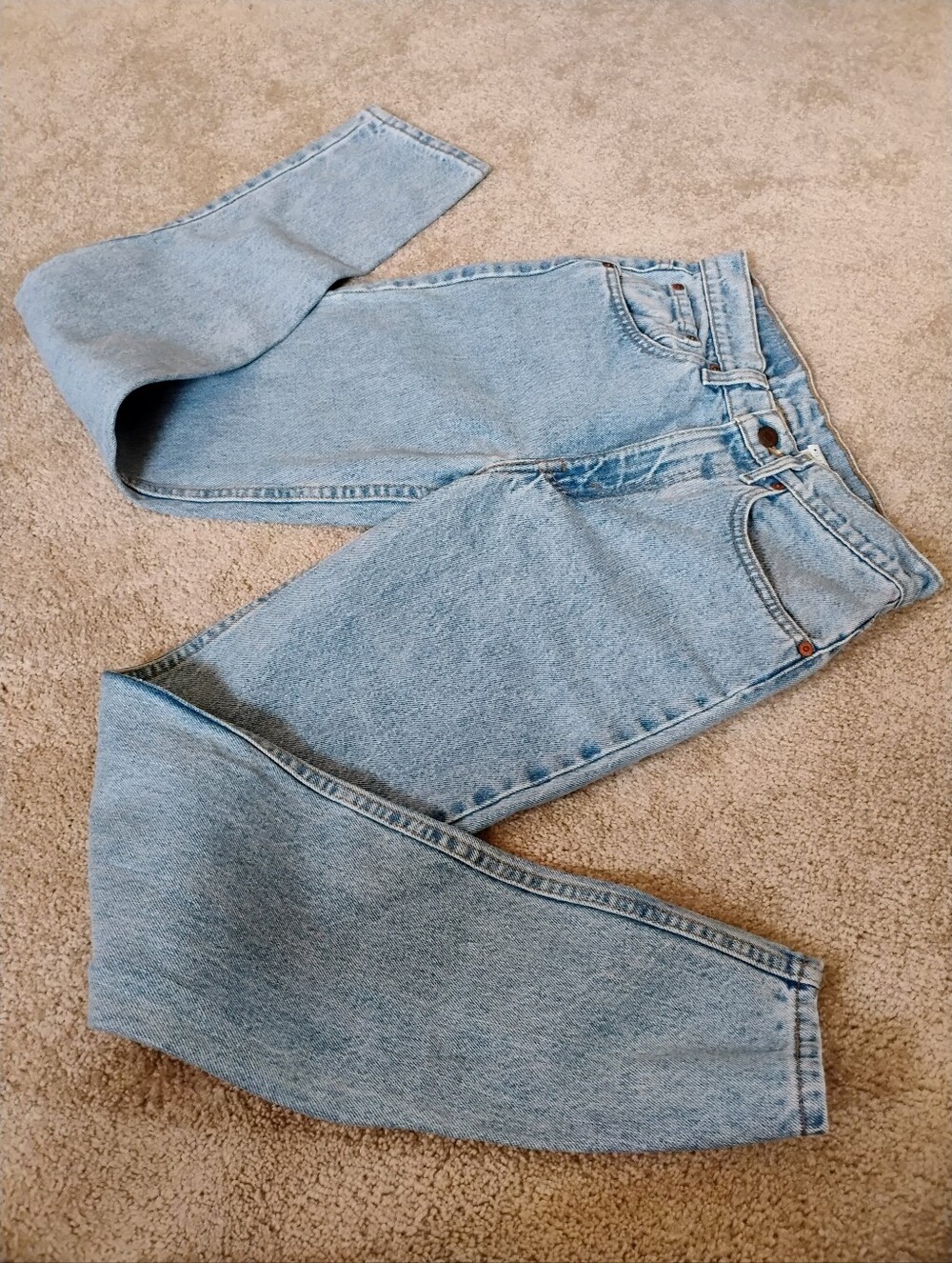 Levi's Light Blue 512 Straight Leg Jeans 31/32 - Picture 7 of 9